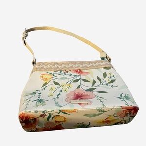 Spartina 449 Floral Cream Shoulder Bag